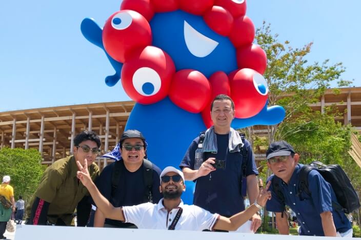 研修旅行の写真